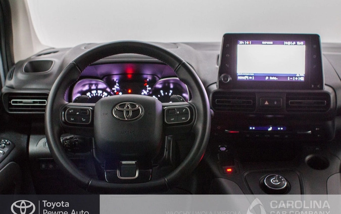 Toyota Proace City Verso cena 164999 przebieg: 12715, rok produkcji 2022 z Kowalewo Pomorskie małe 121